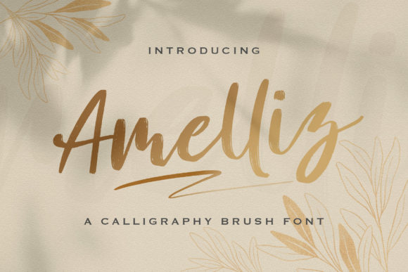 Amelliz: A Handwritten Font for Elegant Branding