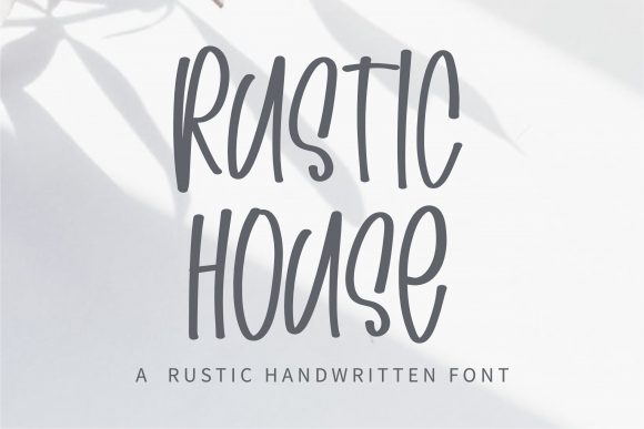 Bring Charm to Your Handmade Creations with Rustic House Font