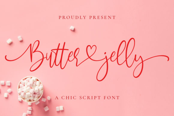 Butter Jelly: A Handwritten Font for Creative Web Design