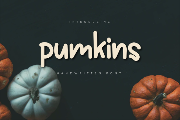 Discover Pumkins: A Charming Handwritten Font for Editorial Design