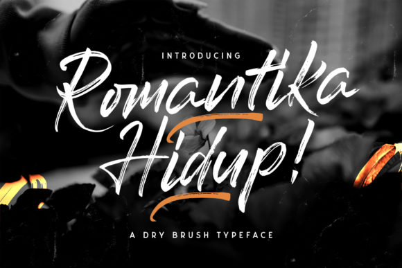 Discover the Elegance of Romantika Hidup: A Handwritten Font