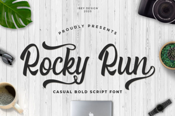 Elevate Your Editorial Design with Rocky Run Font