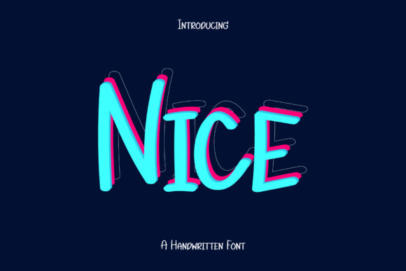 Enhance Your Brand with the Friendly Nice Font