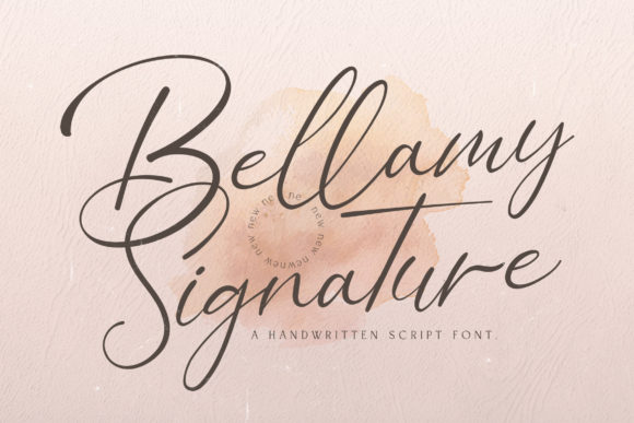 Enhance Your Campaign with Bellamy Signature Font