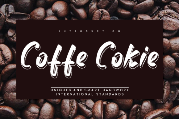 Enhancing Web Design with the Unique Coffe Cokie Font