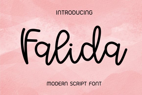 Falida: A Magical Handwritten Font for Charming Branding