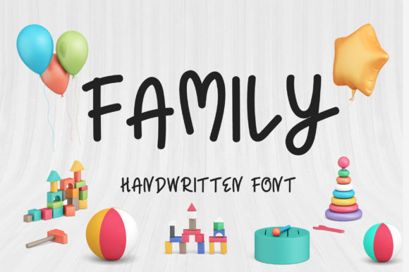 Family: A Handwritten Font for Welcoming Branding