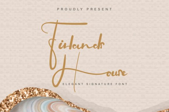 Firlands House: A Handwritten Font for Modern Branding