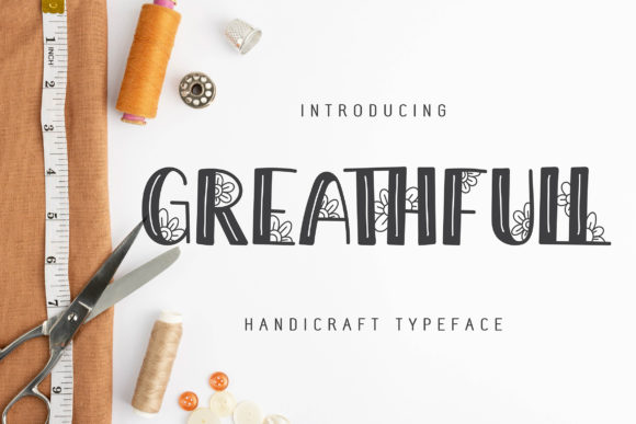 Greathfull: The Handwritten Font for Stunning Brand Visuals