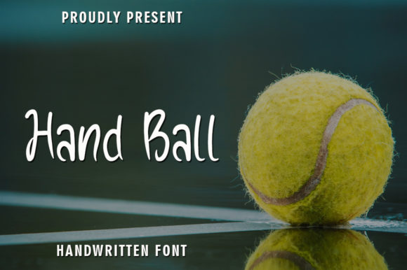 Hand Ball: A Versatile Handwritten Font for Creative Campaigns