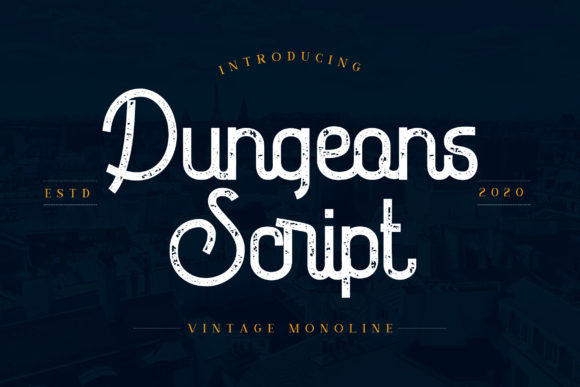 Introducing Dungeons: A Versatile Handwritten Font for Creative Projects