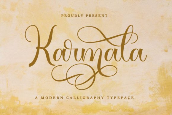 Karmala: The Elegant Script Font for Engaging Visuals