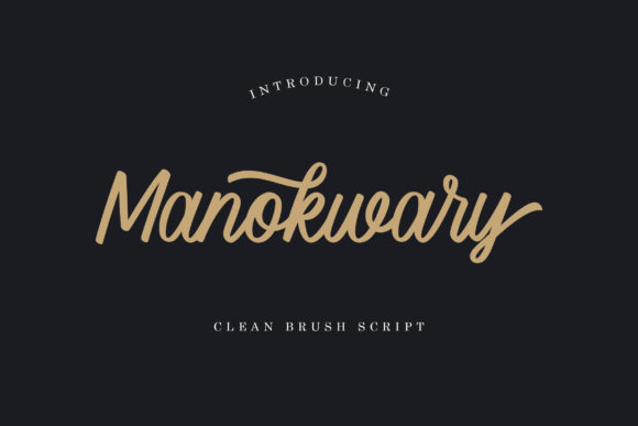 Manokwary: A Charming Script Font for Polished Web Design