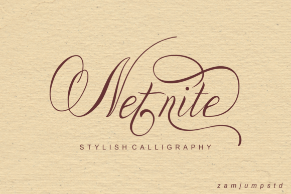 Netnite: A Handwritten Font for Creative Makers