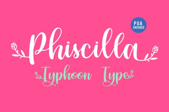 Phiscilla: The Elegant Handwritten Font for Crafters