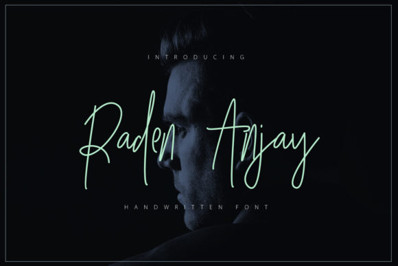 Raden Anjay: A Handwritten Font for Elegant Web Design