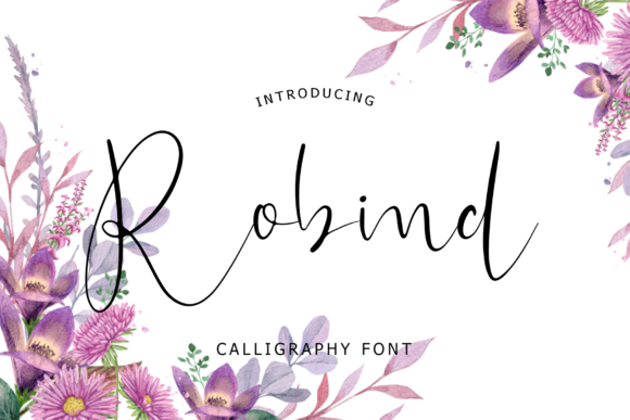 Robind: A Script Font with Modern Elegance