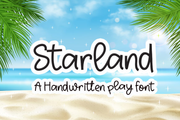 Starland: A Flowing Handwritten Font for Elegant Branding