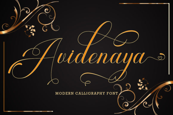 Transform Your Brand with Avidenaya: A Stylish Script Font