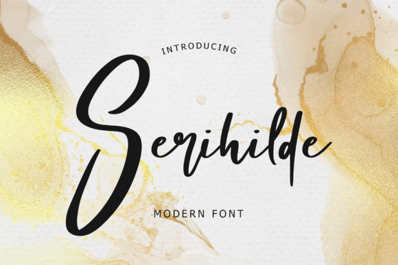 Unleash Creativity with Serihilde: A Handwritten Font for Marketers