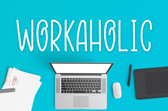 Workaholic: The Perfect Handwritten Font for Crafters